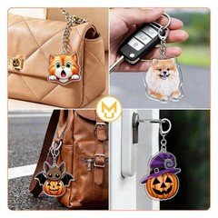Roxy Maid Uniform Waifu Keychain Novelty Key Chains Unique Bag Ornament Giftidea