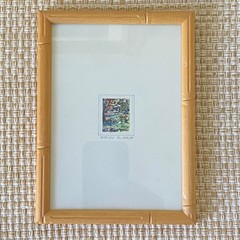 Original Watercolor Painting River Nature Theme Framed Signed Fran Ritchie Yost