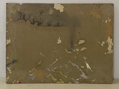 Vintage Signed Impressionist Cityscape Painting 7” X 9 1/4” (unframed)