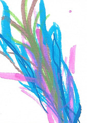 ACEO ATC CARD „Font“ REASOR Original Abstract Painting 2.5×3.5