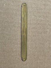 Antique Walter Blackman American Artist Brass Name Plate From Painting Frame