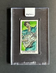 Sister Rosetta Tharpe Original Art Watercolor Painting 1/1 Andy Friedman Signed