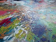 PAINTING ORIGINAL „Disperse“ 24x24x1.5″ gallerywrap stretched Steven G.Graff