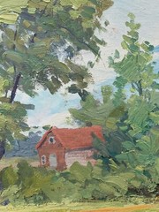 Ontario Canada And New York Post Impressionist Landscape Signed William A Drake