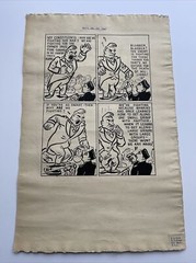 JO CAIN PAINTING DRAWING ILLUSTRATION NEW YORK TIMES NYC ORIGINAL POLITICAL RARE