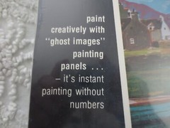 NIB PAINT YOUR OWN MASTERPIECE Ghost Images SPRING PATHWAY PANEL Kit – 14″ x 18″