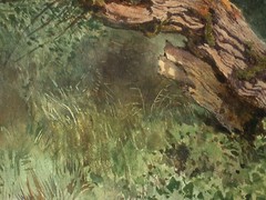Josef SELLENY (1824-1875) – Baumstamm im Wald.
