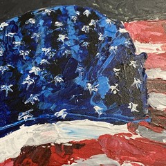 Original Acrylic Painting on canvas 16”x 20” COA Signed By Juan Corral
