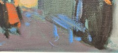 Oil painting painting oil painting masterpiece landscape city people 168