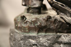 American Indian Chief Antique 19th Century Austrian Bronze