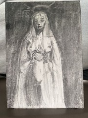 16 Year Old Artist (My Mothers Daughter) Only One Made. Signed. -Amor