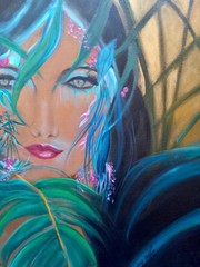 HAWAII ARTIST „SEDUCTION“ OVERSIZE PAINTING ONE OF A KIND