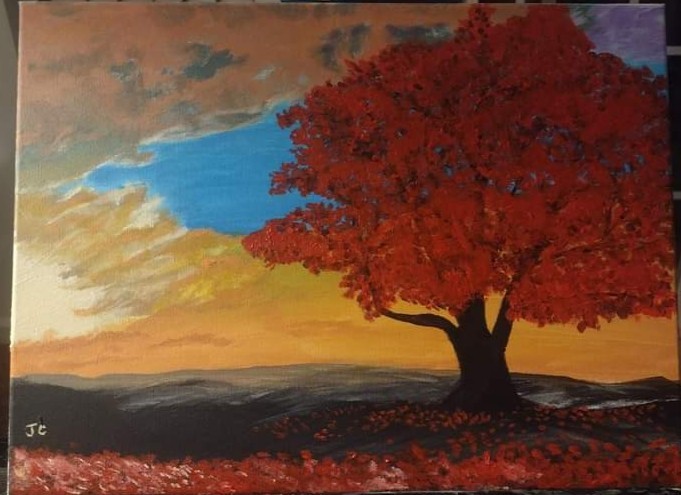 Acrylic Painting 16×12 Original Artist Signed (JC)