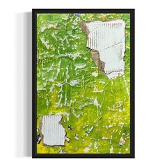 Original Framed Mixed Media Modern Art Collage Painting 12×18 „Pepper“