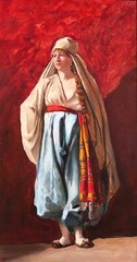 Emile Tremblay Portrait Woman Orient Art Nouveau Trip Romanticism