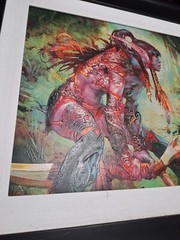 World Of Warcraft Framed Original Art Painting 17/25 World of Warcraft WoWTCG