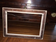 Antique Gold Wooden Frame 21” x 16”