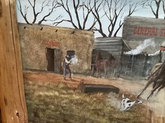 Donald Archibald Gibbs western oil painting