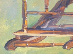 Framed Elmer Ekeroth Original Oil Painting California Artist 11″ W x 13.25″ T