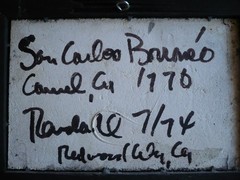 CARMEL CALIFORNIA MISSION San Carlos Borromeo, HANDCRAFTED TILE PLASTER 1974 70s