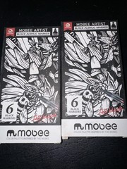 2 Boxes Of Mobee Artist Black Acrylic Marker pk of 6–12 In Total