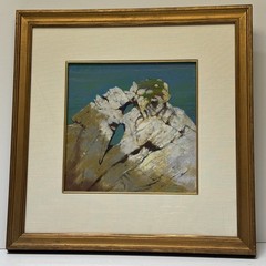 Albert Handell Painting Drawing Pastel China Cove Landscape Coastal Beach Famous