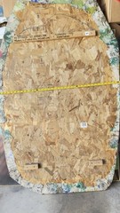 Ed Brodkin 1993 Chelsea Artist …Large Mixed Media Abstract Painting On Wood