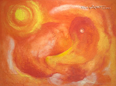 1960 Abstract Expressionist Painting Original Oil California Women Painters West