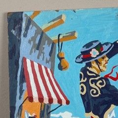Vintage Paint By Number Calypso Flamenco Dancers Couple PBN 50s 60s 12 x 16