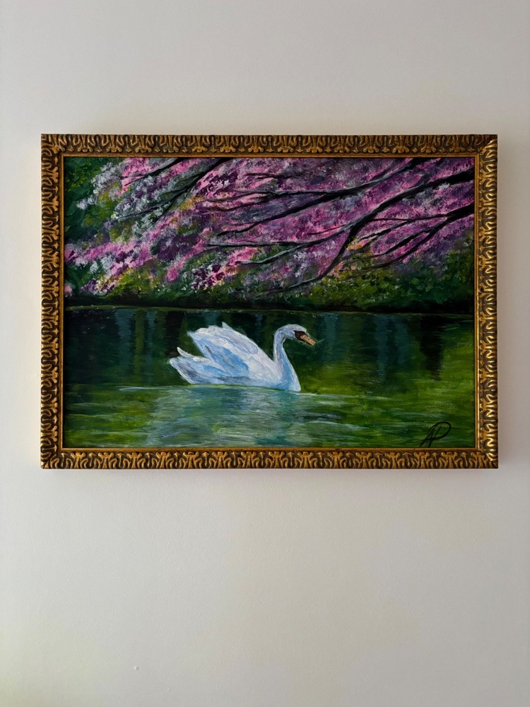 Painting – Stillness Beneath Bloom