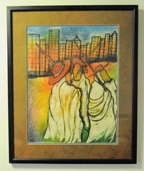 Segun Olorunfemi – Nigerian – Listed Artist – Original Batik Painting