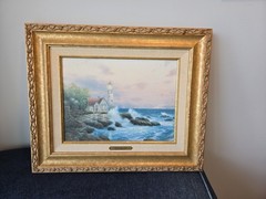 ‘Beacon Of Hope’ by Thomas Kinkade Authentic II- 1997 Edition Print w/COA