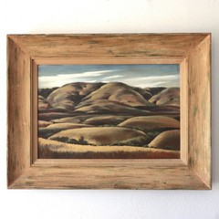 1956 Milford Zornes Nipomo Hills Landscape Oil Central California Impressionist