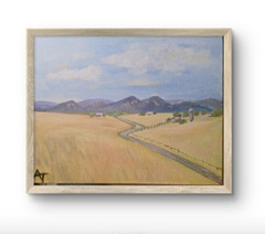 Original Hand Painted 8×10 Memorial Fields Impressionist Acrylic Panel Art…
