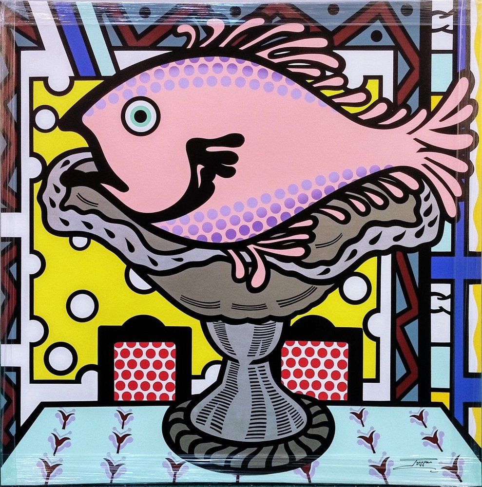 JOZZA „SPECIAL OF THE DAY“ 2016 | LARGE ORIGINAL PAINTING | 50X50″ STRETCHED