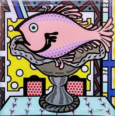 JOZZA „SPECIAL OF THE DAY“ 2016 | LARGE ORIGINAL PAINTING | 50X50″ STRETCHED