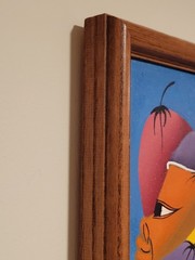 Framed Casimir (Haitian) Contemporary Painting FREE SHIP
