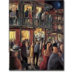New Orleans – Do it by Lourenco Gallery-Wrap Canvas Giclee Art (30 in x 24 in)
