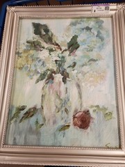Cynthia’s Hope Art Painting Still Life Dreamlike Framed And Rare Kirklands