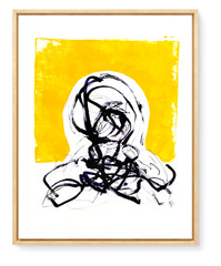 STEVEBARTZ ORIGINAL ART „NEW AGE NO 2“ 18X24 GALLERY THICK PAPER FINE ART HOME
