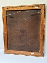 ANTIQUE PAINTING PORTRAIT MAN MEN 18TH TO 19TH CENTURY AMERICAN HEIRLOOM AS IS