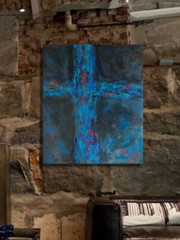 Mark W. Little, Original, Painting, 72” X 60” Acrylic, Abstract, POP Art, Giant