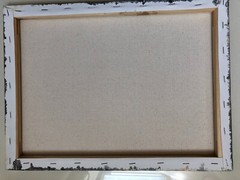 Original Abstract Acrylic Painting Stretched Canvas Wall Art Decor 12″x16″x0.6″