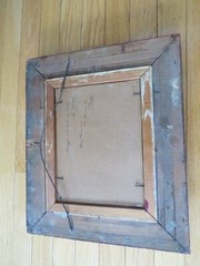 Vintage Framed Oil On Board Painting By Ettore Sannino (1897-1975 )