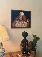 Doobie the clown art painting original signed