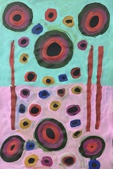 Sharon Porter Napangardi 💕💕Aboriginal Art COA Supplied 97cm X 59cm. SPJO-2