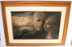 BANDEIRA DE MELLO 1929-2023 OIL PAINTING CANVAS BRAZILIAN MASTER EXPRESSIONISM