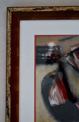 NEAL DOTY ORIGINAL PAINTING THE DERBY DODDLER SIGNED WITH COA FRAMED 32X40