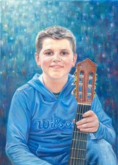 Custom Portrait From Photo Real Oil Painting On Canvas Hand Painted Family Gift