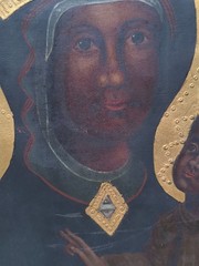 The Black Madonna of Brno Virgin Mary of St. Thomas 1800s